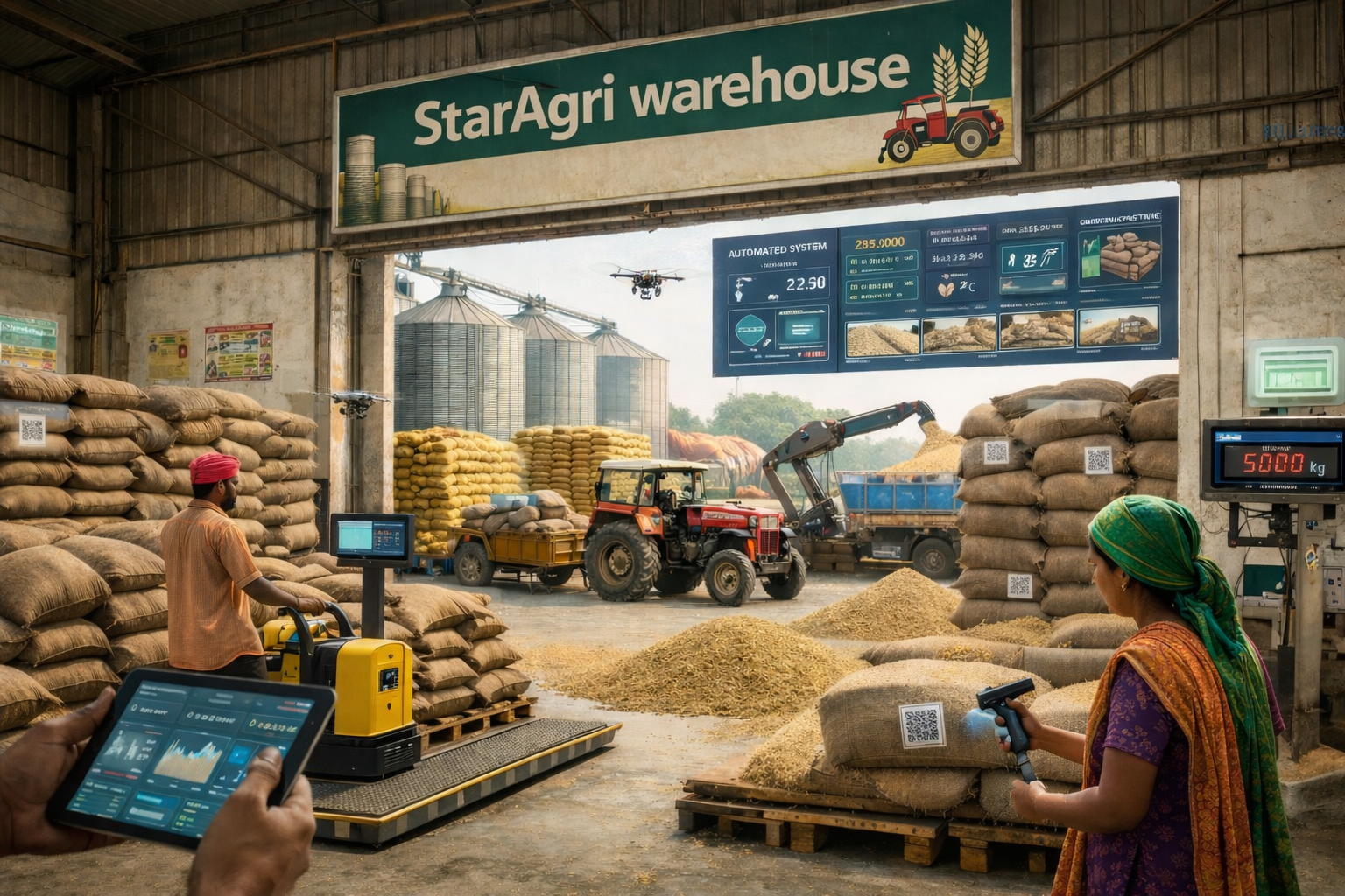 Top 5 Ways Agritech Is Transforming the Indian Agri Warehousing Industry