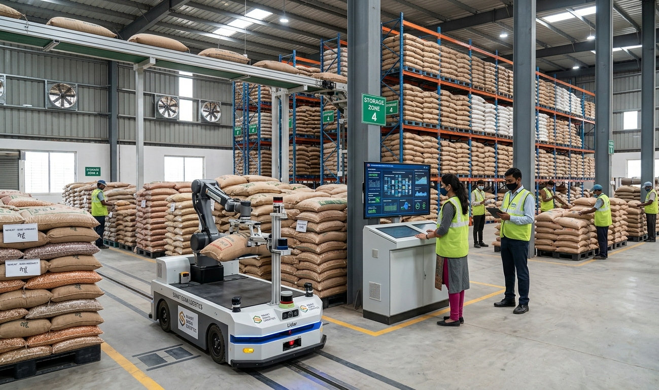 From Warehouses to Algorithms: How AI & Data Are Transforming Post Harvest Agriculture